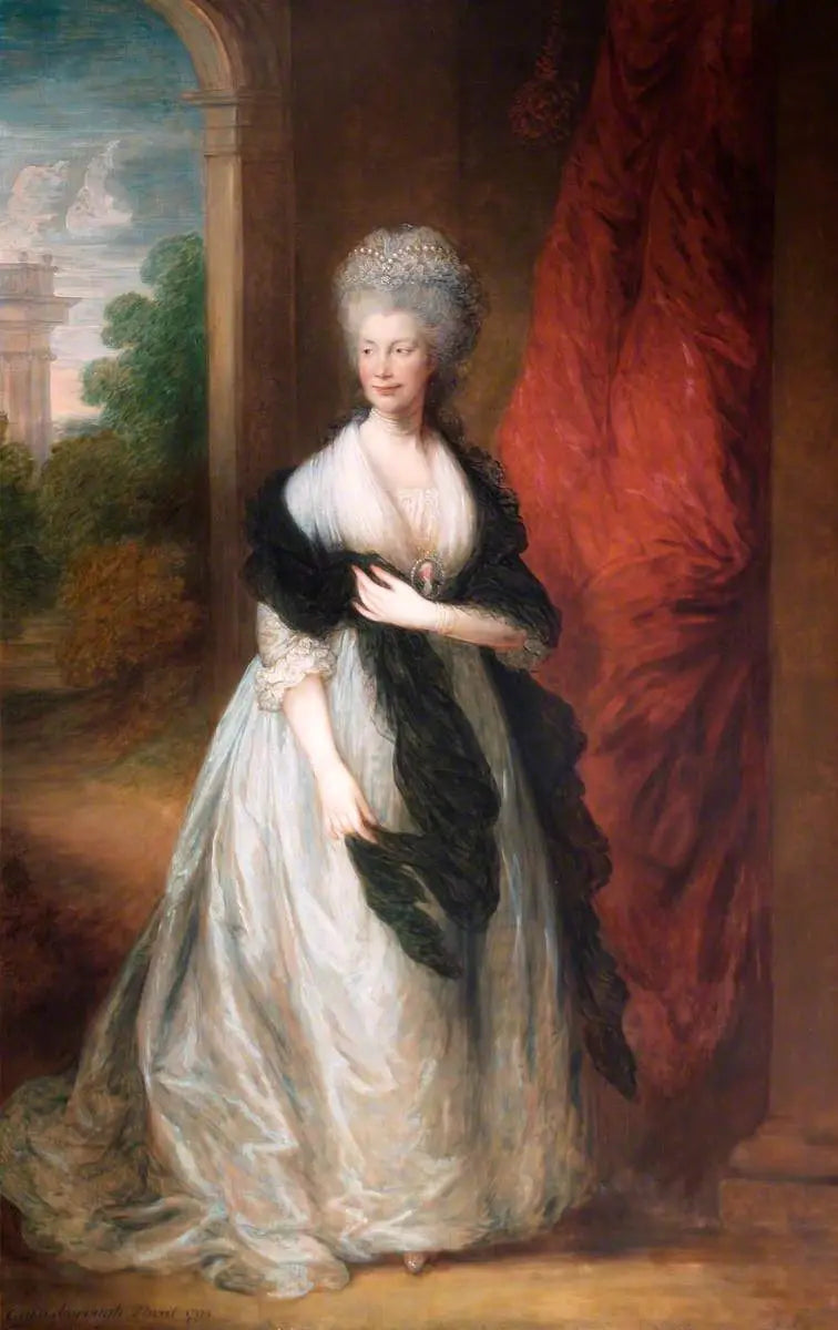 Kraliçe Charlotte (1744–1818) - Thomas Gainsborough