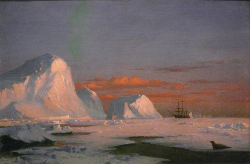 Arktik Gün Batımı - William Bradford