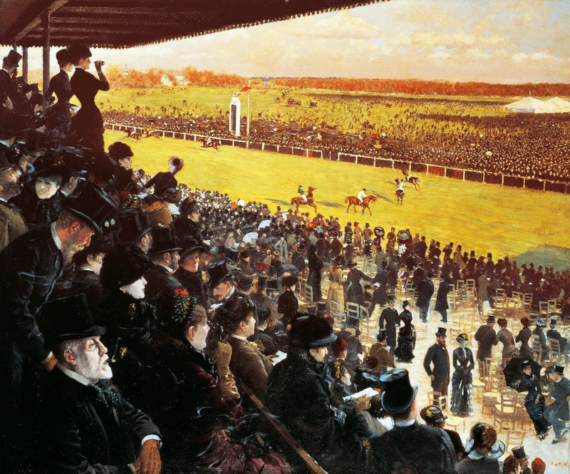 Longchamp Yarışları - II - Giuseppe De Nittis