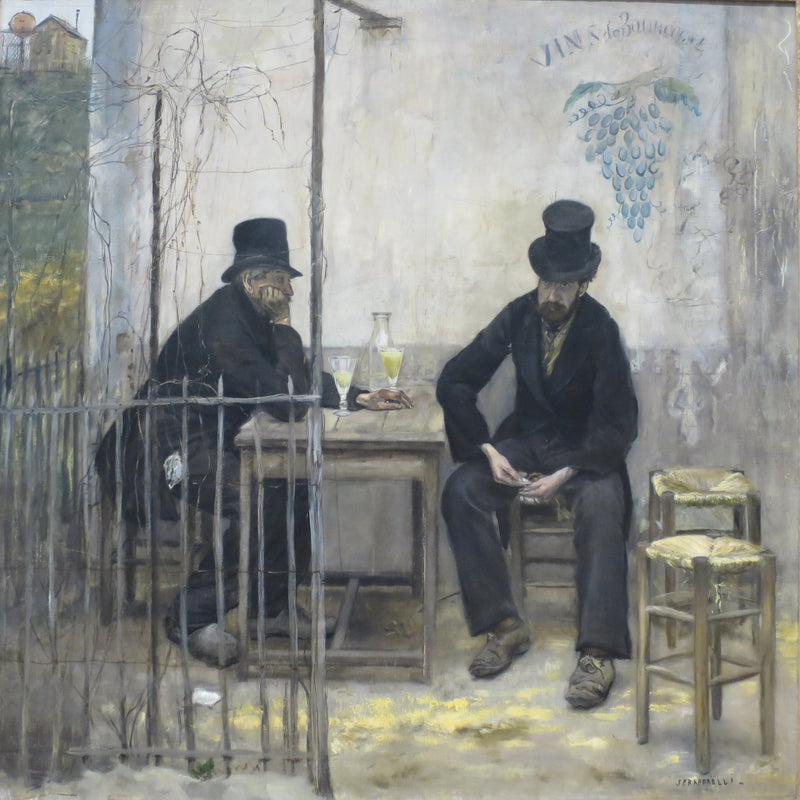 Les Buveurs d'absinthe - Jean-François Raffaëlli