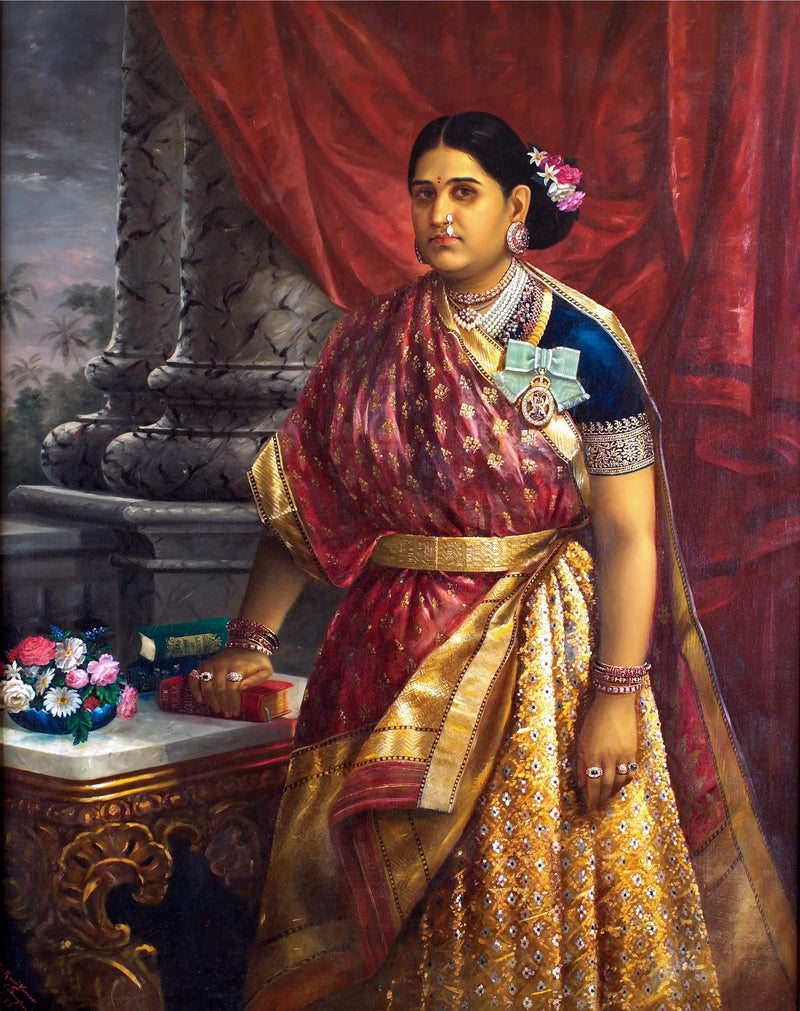 Maharani Lakshmi Bayi - Ravi Varmâ