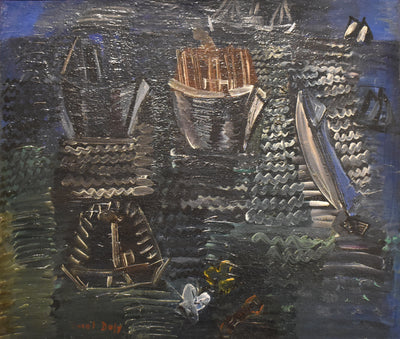 La Mer et les Bateaux - Raoul Dufy