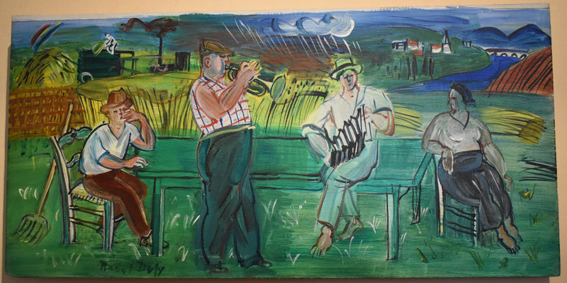 Musiciens à la campagne - Raoul Dufy