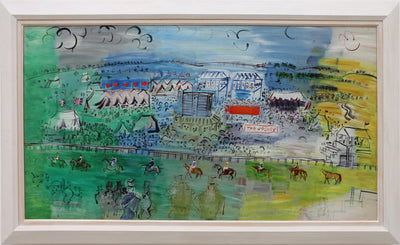 Courses à Epsom - Raoul Dufy