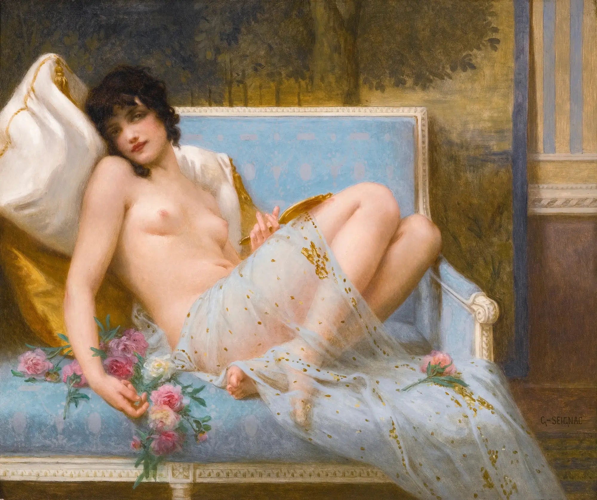 Odalisque couchée - Guillaume Seignac - Alpha Reproduction
