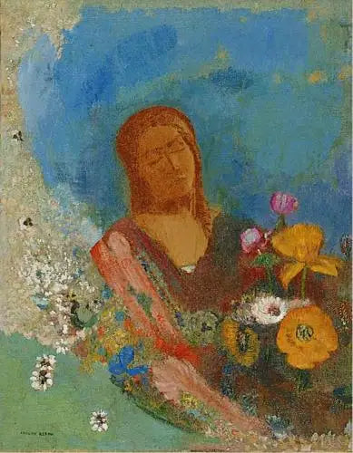 Gözler Kapalı - Odilon Redon