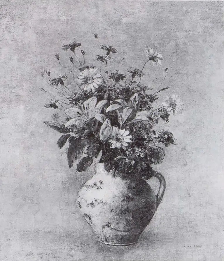 Çiçek Vazosu - Odilon Redon