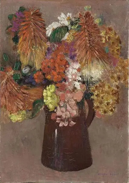 Bouquet de fleurs - Odilon Redon - Alpha Reproduction