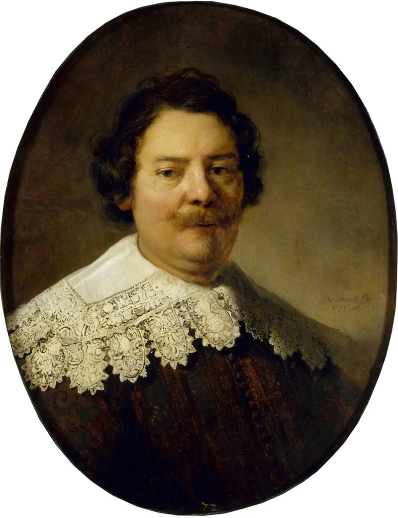 Willem Burggraeff'in Portresi, Maertgen van Bilderbeecq'in Eşi - Rembrandt