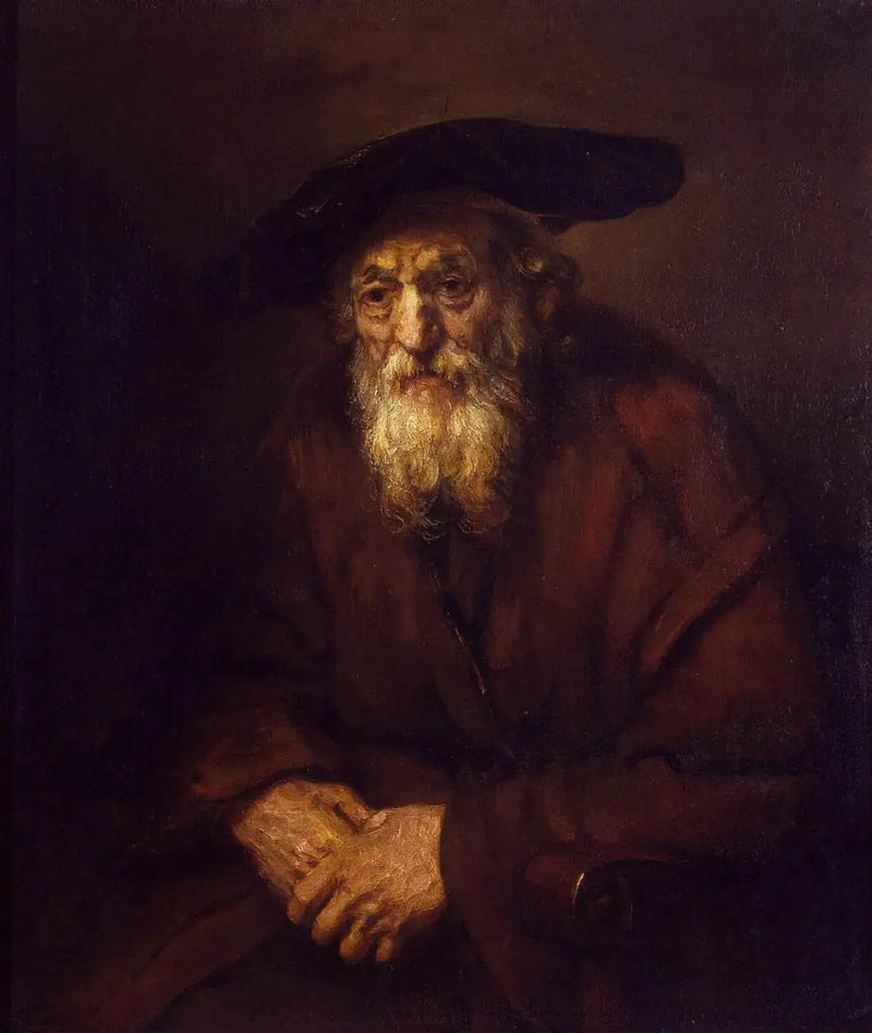 Yaşlı Bir Adam Portresi - Rembrandt