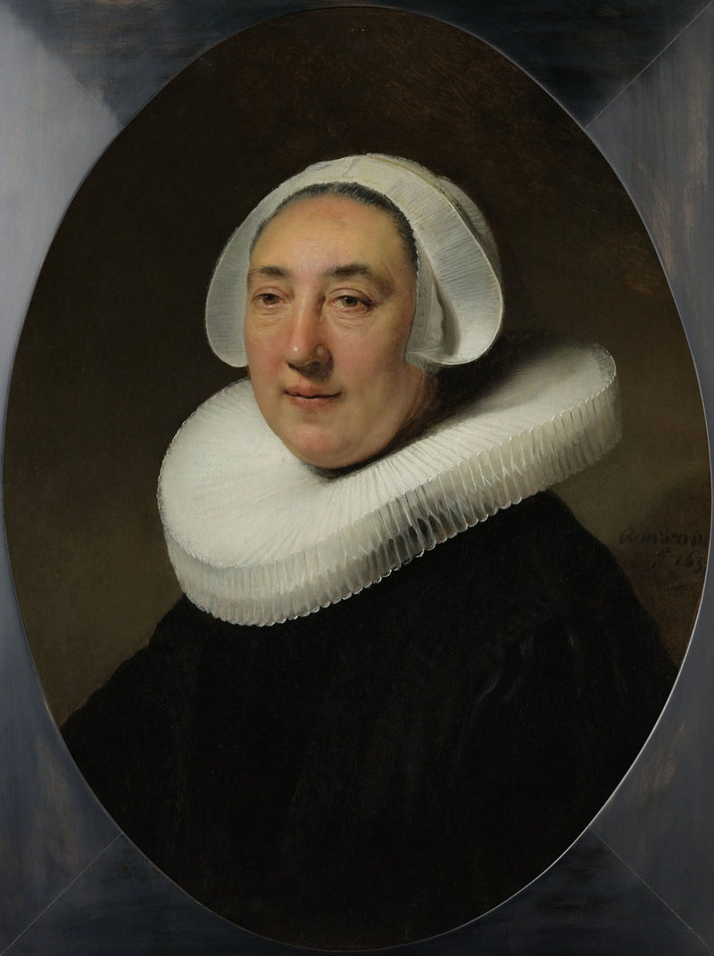 Haesje Jacobsdr van Cleyburg Portresi - Rembrandt