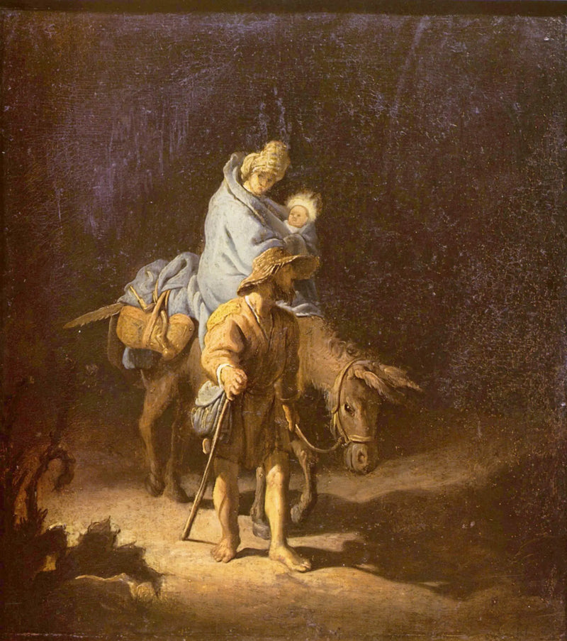 Mısır'a Kaçış - Rembrandt