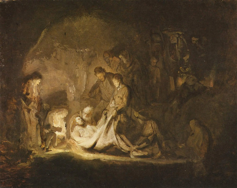 Christ'in Tabuta Konulması - Rembrandt