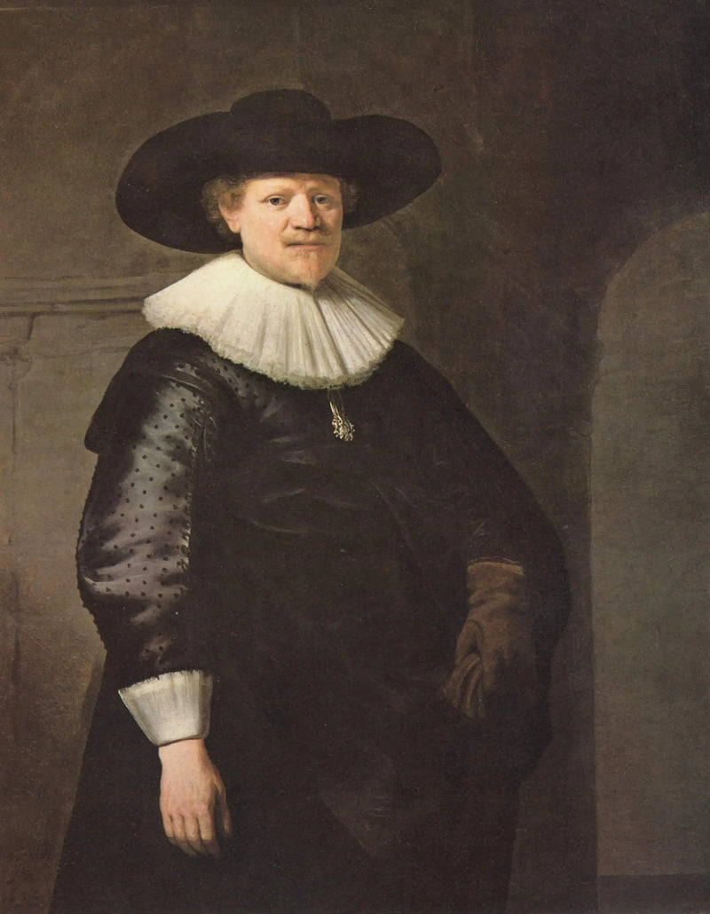 Jan Harmensz. Krul Portresi - Rembrandt
