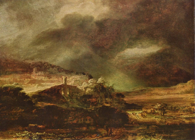 Fırtına Manzarası - Rembrandt
