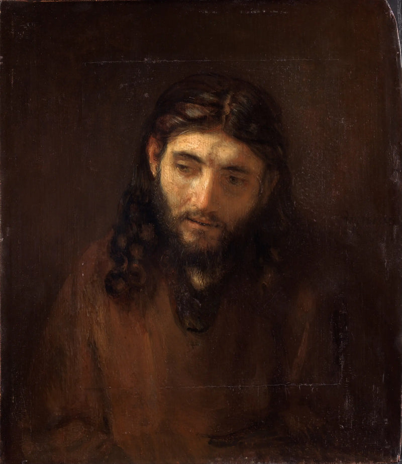 Tête du Christ - Rembrandt