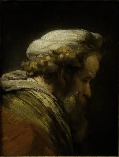Sarıkulahlı Adam Portresi - Rembrandt