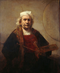 İki Daireli Otoportre - Rembrandt