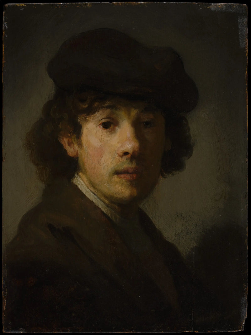 Rembrandt (1606-1669) ve Genç Adam - Rembrandt