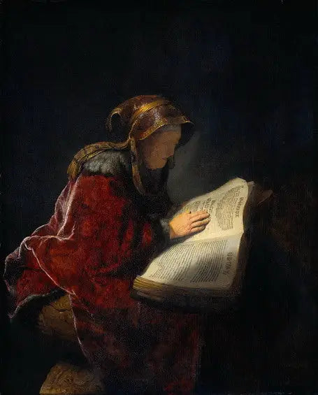 Peygamber Anne - Rembrandt