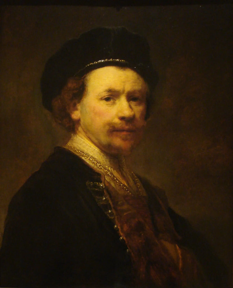 Bere takan otoportre - Rembrandt