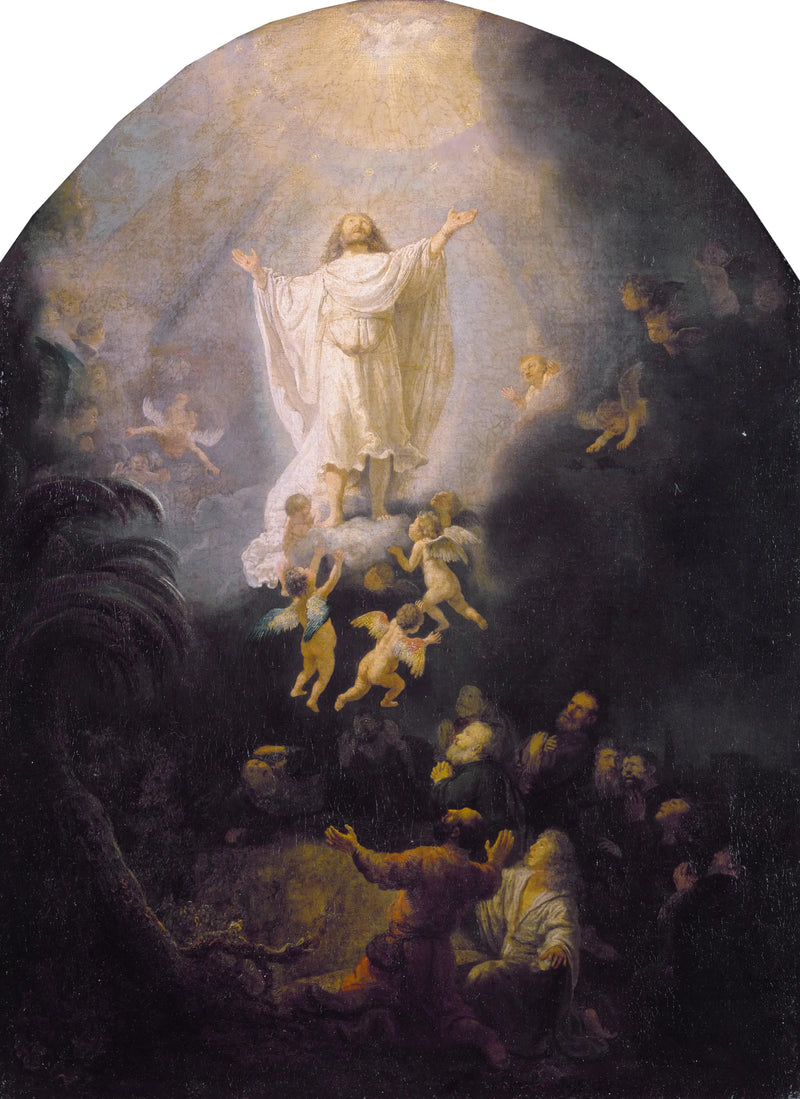 L’ascension - Rembrandt