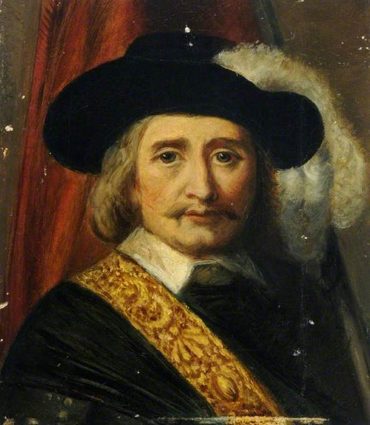 Reproduction du tableau « Le Porte-étendard (Floris Soop, 1604–1657) - Rembrandt » par Alpha Reproduction en peinture à l’huile