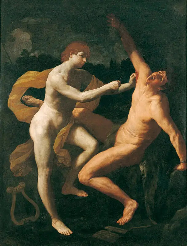 Apollon Marsyas'ı Soyarken - Guido Reni