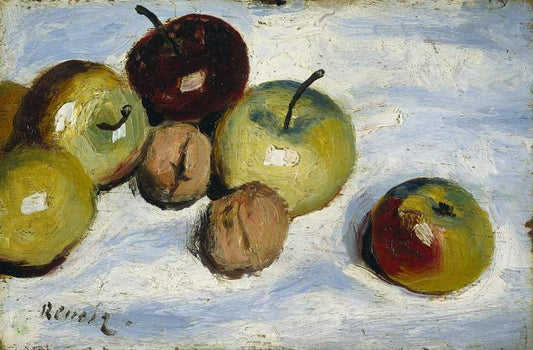 Reproduction du tableau « Pommes et noix - Pierre-Auguste Renoir » par Alpha Reproduction en peinture à l’huile