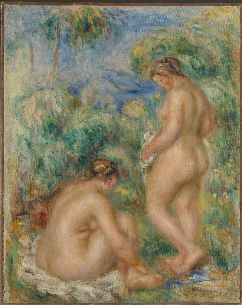 Badende Kızları - Pierre-Auguste Renoir