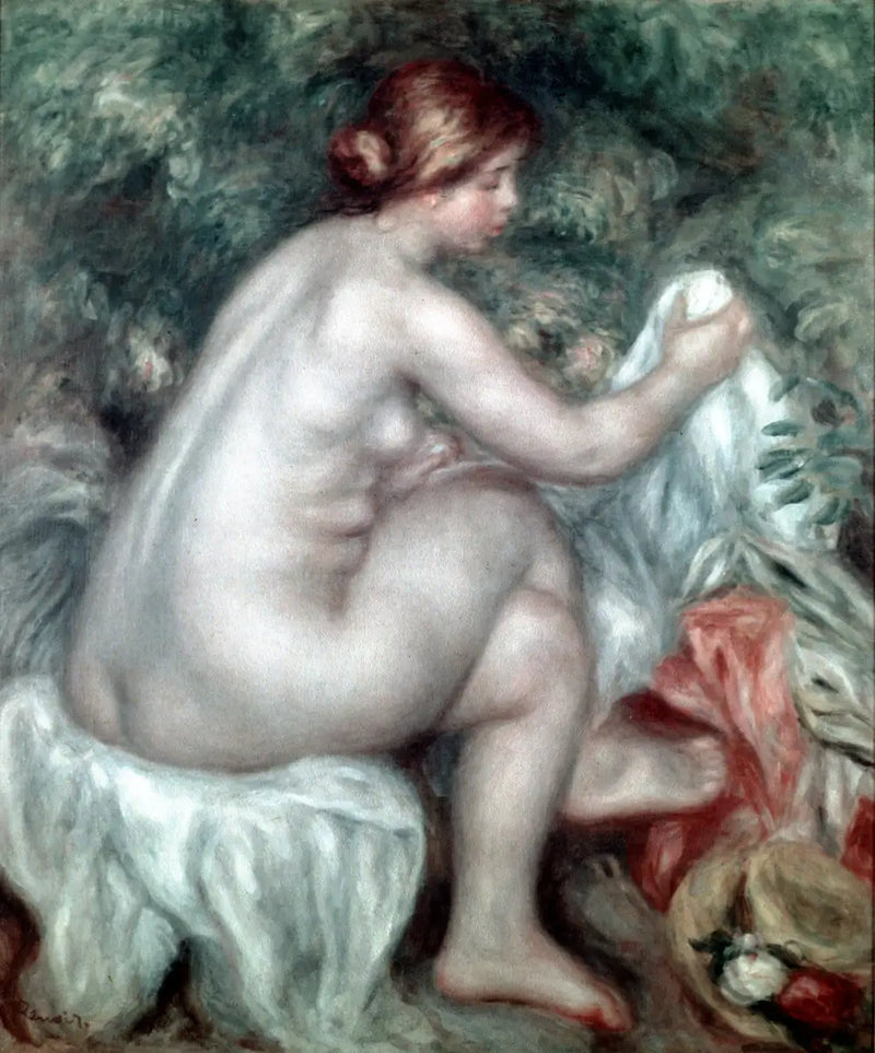 Şapkalı Yüzücü - Pierre-Auguste Renoir