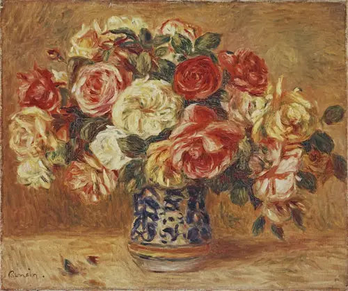 Gül Buketi - Pierre-Auguste Renoir
