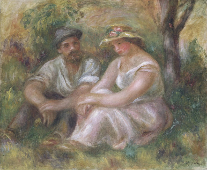 Konuşma - Pierre-Auguste Renoir