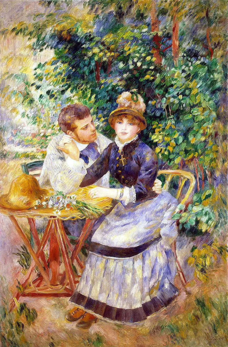 Bahçede - Pierre-Auguste Renoir