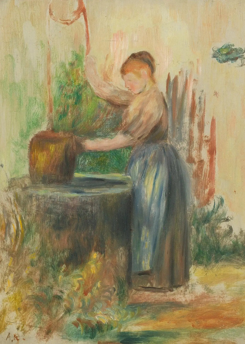 Kuyudaki Kadın - Pierre-Auguste Renoir