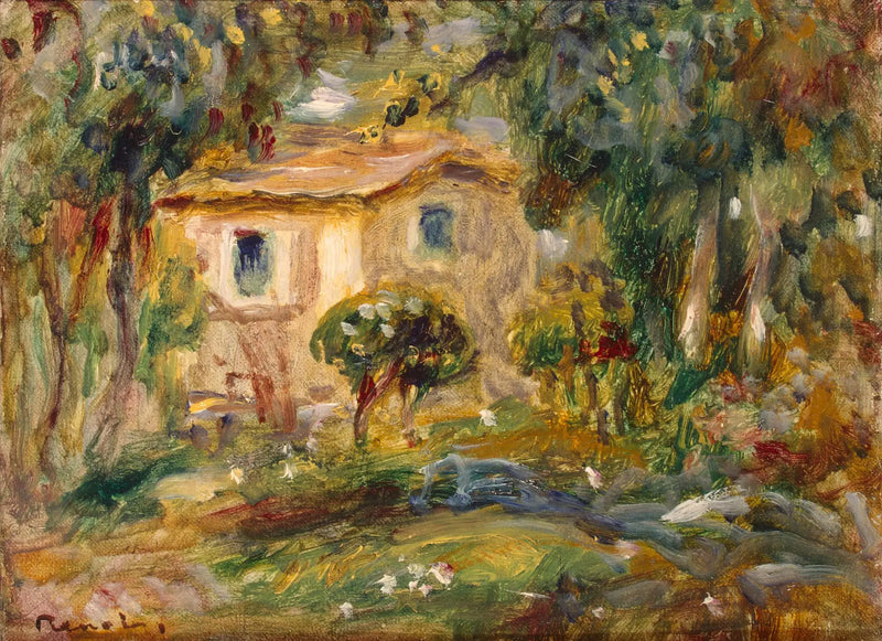 Manzara. Le Cannet - Pierre-Auguste Renoir