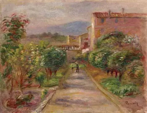 Cagnes Manzarası - Pierre-Auguste Renoir