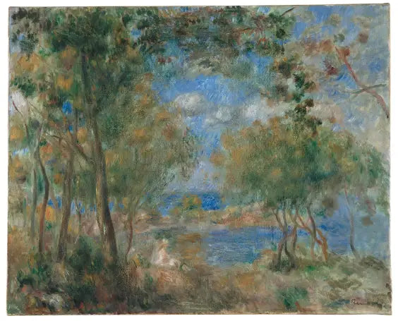 Noirmoutier Yakınındaki Manzara - Pierre-Auguste Renoir