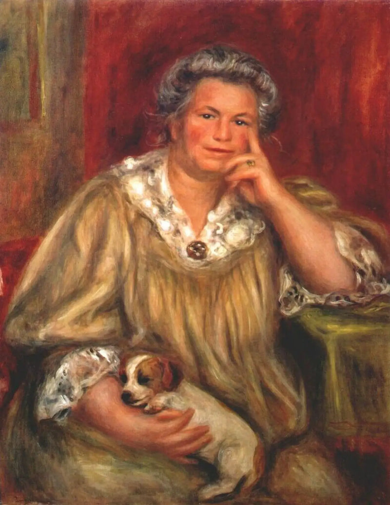 Madame Renoir - Pierre-Auguste Renoir
