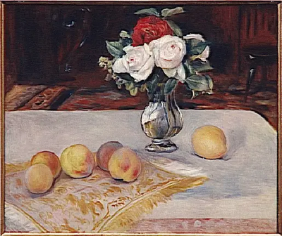 Reproduction du tableau « Nature morte - Pierre-Auguste Renoir » par Alpha Reproduction en peinture à l’huile