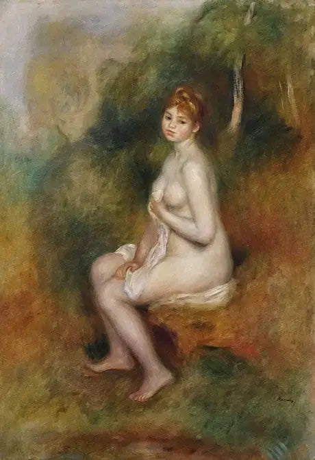 Bir Manzara İçinde - Pierre-Auguste Renoir
