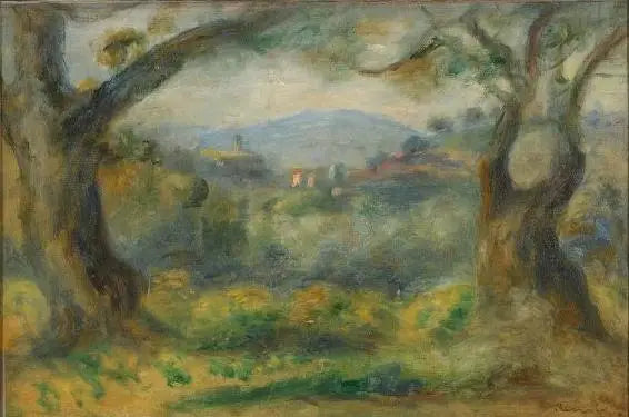 Collettes Manzarası - Pierre-Auguste Renoir