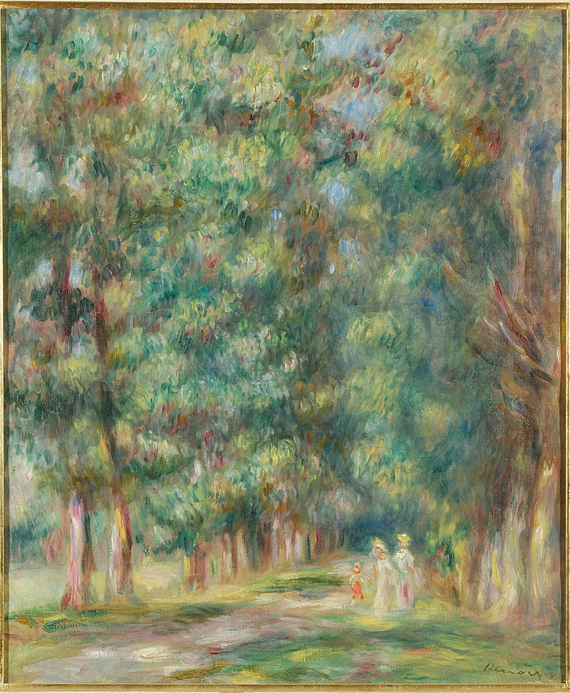 Orman Yürüyüşü - Pierre-Auguste Renoir