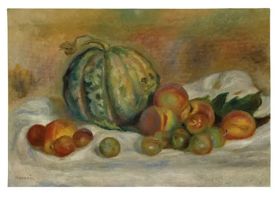 Karpuz ve meyveler - Pierre-Auguste Renoir