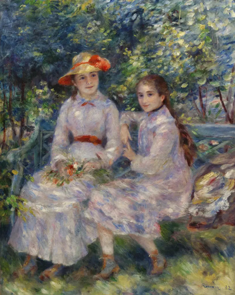 Durand-Ruel'in Kızları - Pierre-Auguste Renoir