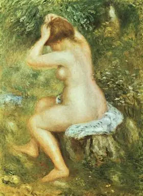Bir Yüzücü - Pierre-Auguste Renoir