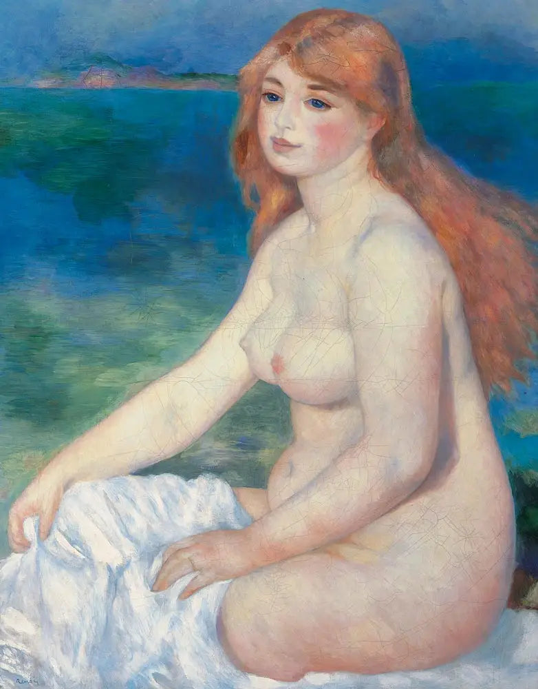Sarışın Yüzücü - Pierre-Auguste Renoir