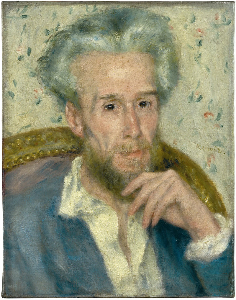 Victor Chocquet Portresi - Pierre-Auguste Renoir