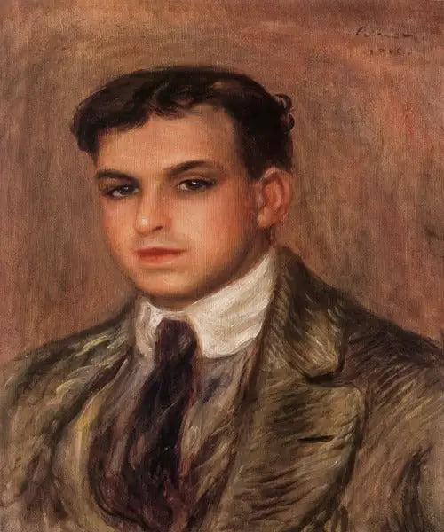 Sanatçının oğlu Pierre Renoir'ın Portresi. - Pierre-Auguste Renoir