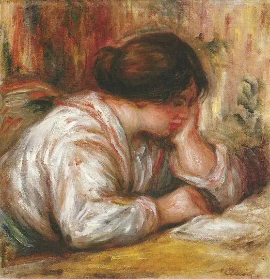 Bir Kadın Portresi - Pierre-Auguste Renoir